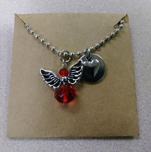 Red Angel "Never Forgotten" Jewerly/ Reiki charged